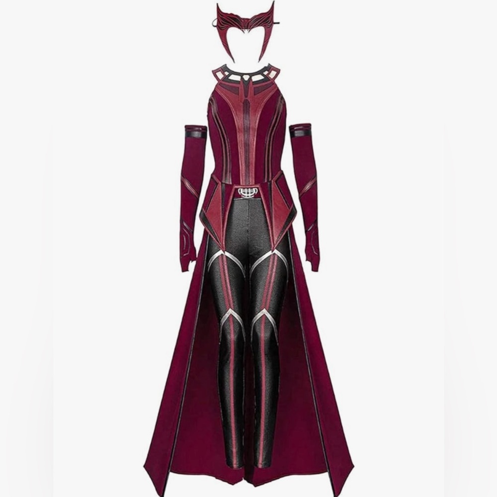 Wanda Maximoff/Scarlet Witch Cosplay Appeal Full Set Halloween Costume